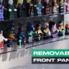 Wall Mounted LEGO Minifigure Display Case – 60 Figures