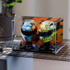 LEGO® McLaren F1 Norris & Piastri Helmets (43017 & 43023) Display Case