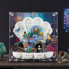 LEGO® Disney The Little Mermaid Royal Clam Shell (43225) Display Case