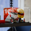LEGO® Scuderia Ferrari F1 Hamilton & Leclerc Helmets (43014 & 43022) Display Case