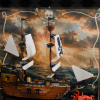 LEGO® Iconic Pirate Ship (31387) Display Case