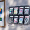 Graded Card Wall Display Case – 8 Slabs