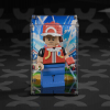 LEGO® Up-Scaled Red Minifigure (40868) Display Case