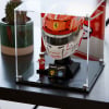 LEGO® Scuderia Ferrari HP Charles Leclerc Helmet (43014) Display Case
