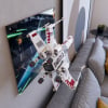 Wall Art Mount for LEGO® Star Wars: X-Wing Starfighter™ (75355)