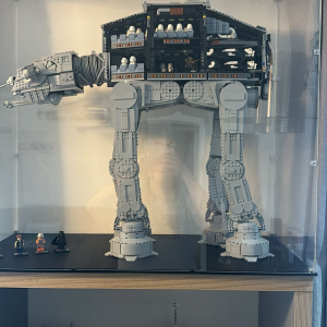 Review image from customer of the Custom Display Case - Matt Black Base