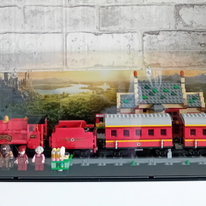 Review image from customer of the LEGO® Harry Potter™ Hogwarts Express™ & Hogsmeade™ Station (76423) Display Case