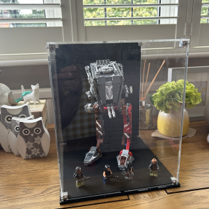 Review image from customer of the Custom Display Case - Matt Black Base