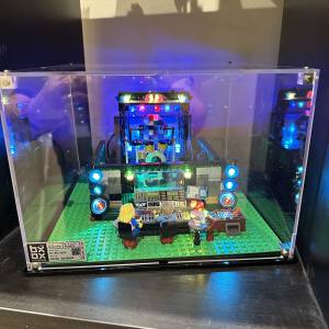 Review image from customer of the Custom Display Case - Matt Black Base