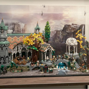 Review image from customer of the LEGO® The Lord of the Rings: Rivendell (10316) Display Case