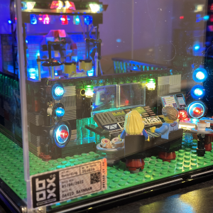 Review image from customer of the Custom Display Case - Matt Black Base