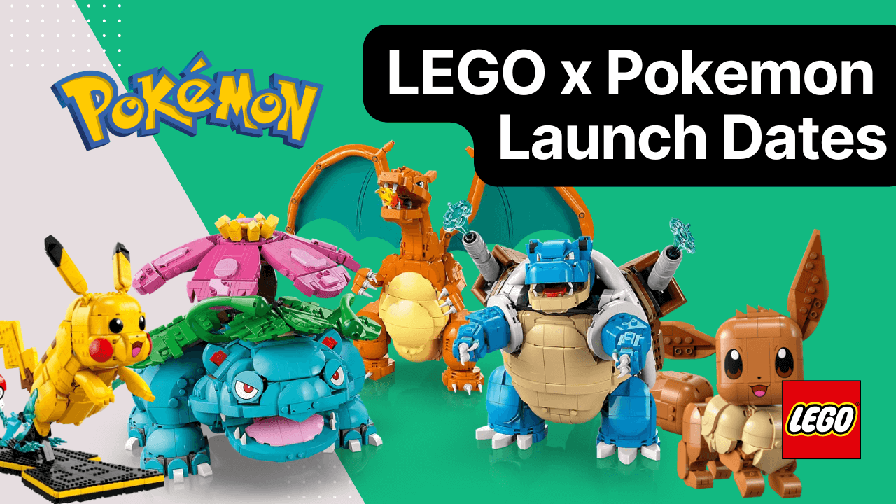 Image of the LEGO® × Pokémon: First Sets Revealed and Up for Pre-Order