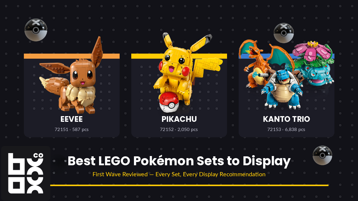 Image of the Best LEGO Pokémon Sets to Display