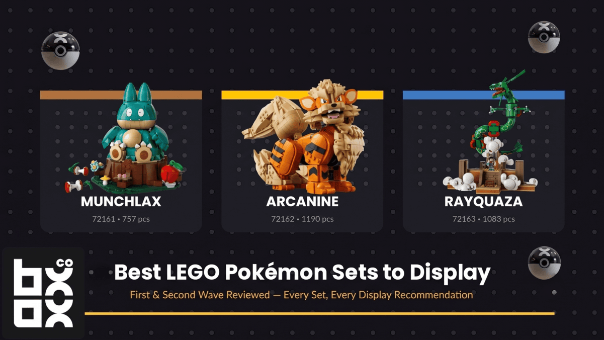 Image of the Best LEGO Pokémon Sets to Display